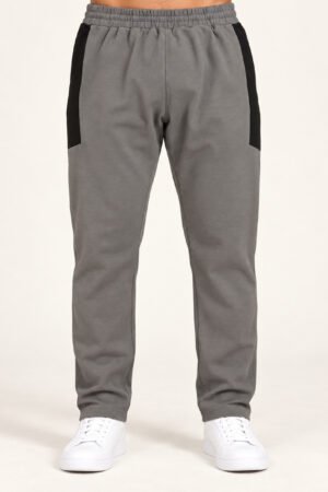Colourblock Track Pants – Grey