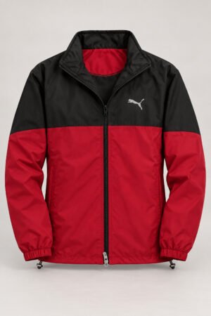 Premium Jacket – Black / Red