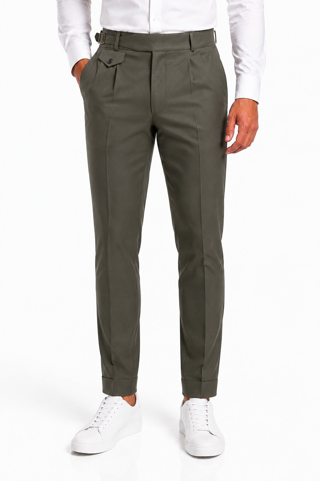 Gurkha Formal Trousers – Olive